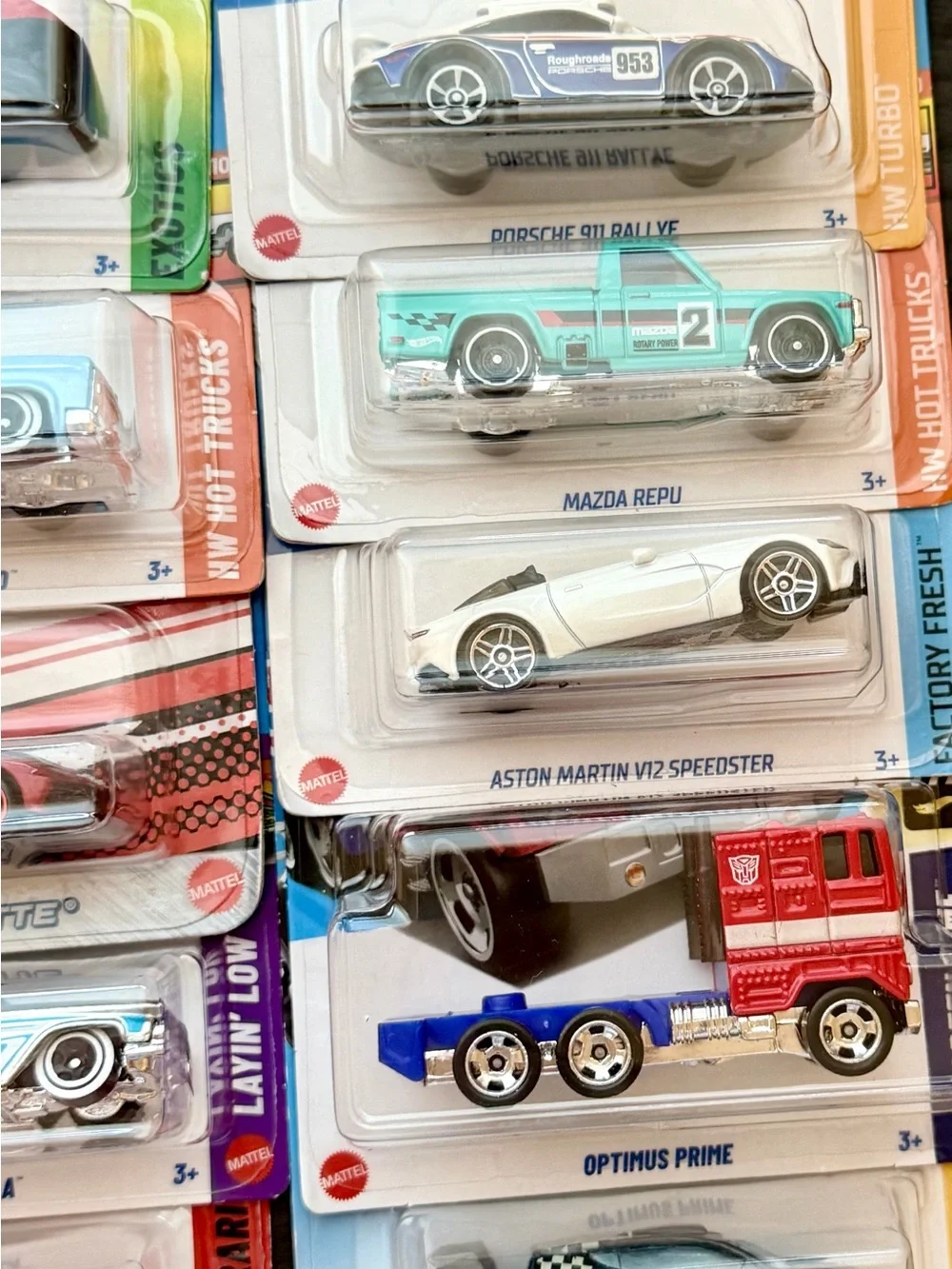 Buy one set, get the other for 5.00!  Hot Wheels Lot of 10 Factory Sealed